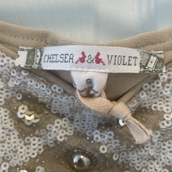 Chelsea & Violet Sequin Embellished Mini Skirt - Picture 4 of 6